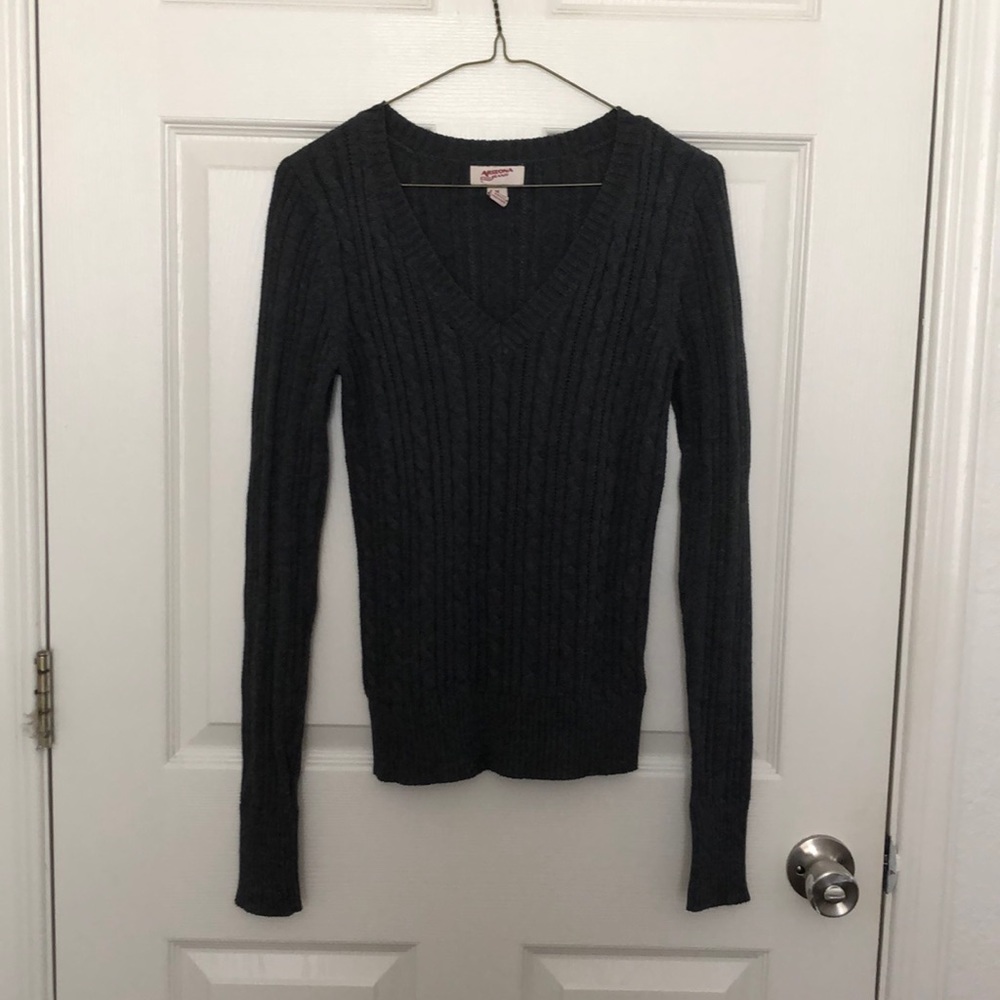 Gray sweater